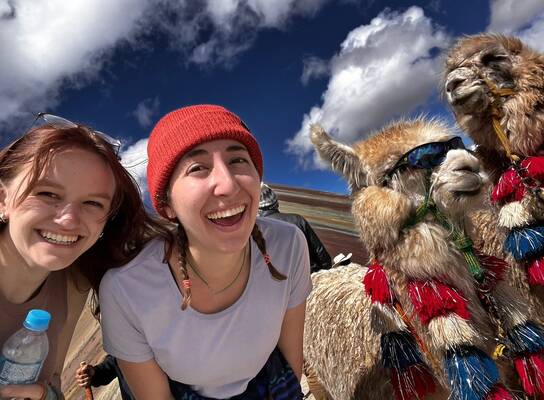 Friends with Cusco, Peru