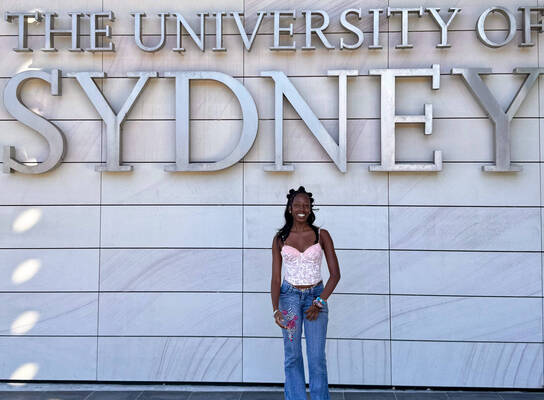 AIFS Abroad student at the University of Sydney in Sydney, Australia