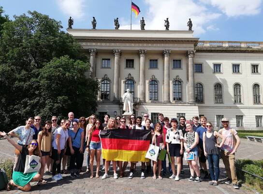 AIFS Abroad study abroad students in Berlin, Germany