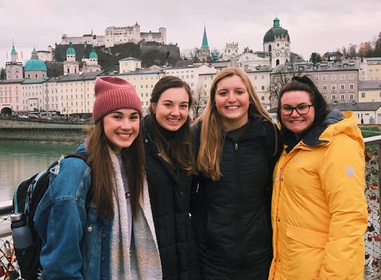 AIFS Abroad student in Salzburg, Austria