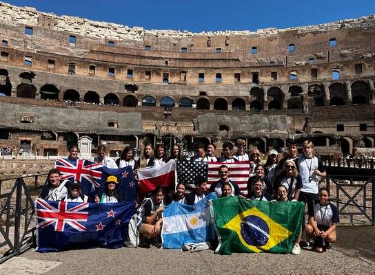 ICES Students in Italy