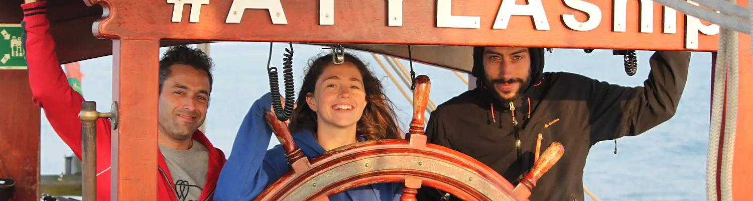 Live on a Pirate ship run by a Charity