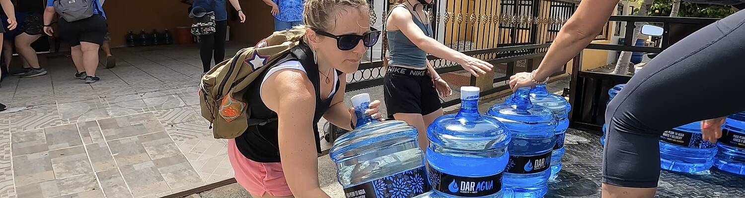 Adventure, Deliver Water in the Dominican Republic
