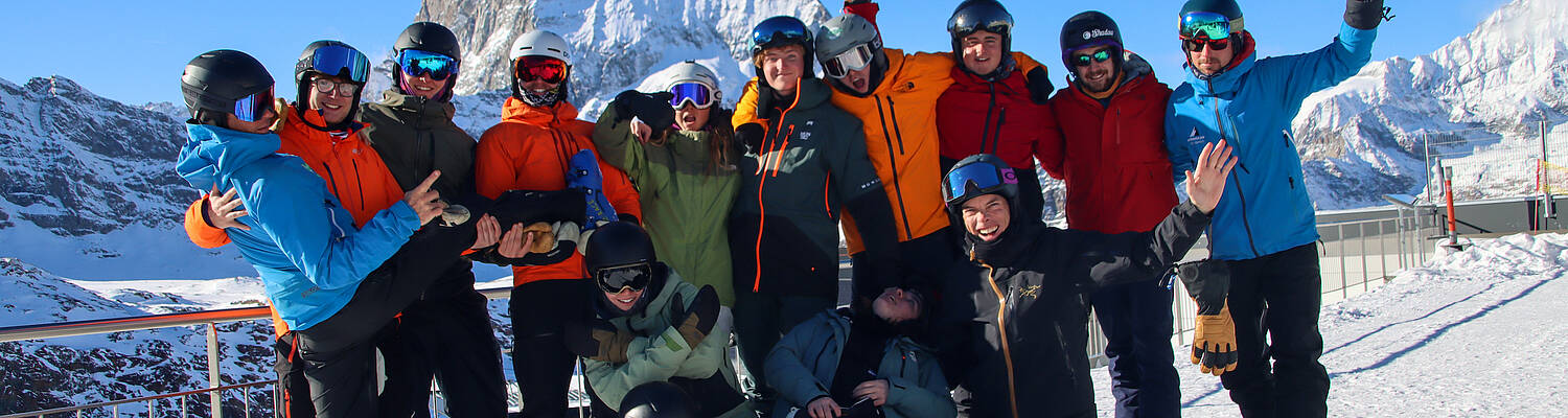  8 -Week British Ski Instructor Courses in Cervinia, Italy
