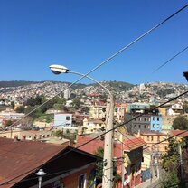The cerros of Valparaiso 