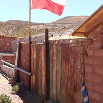 This photo is from the north of Chile in one of the very first pueblos. 