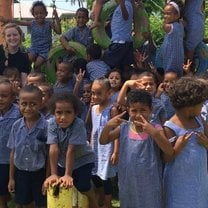A class photo of my kindergarten class