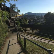 One of the many pretty views in Freiburg