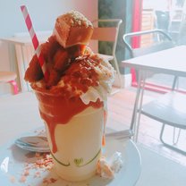 Molly Bakes Cupcakes has the best and craziest milkshakes!