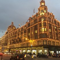 Harrods at Christmas time