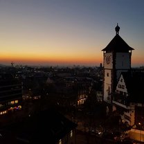 Horizon, Sunset, Freiburg View, Freiburg Skyline, Schwabentor