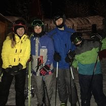 first time skiing