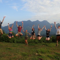 Trekking in Laos