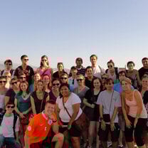 Central College Abroad Students in Granada - Courtesy of Katie Bukkam 