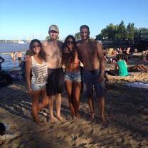 Hanging out by the river in Rosario