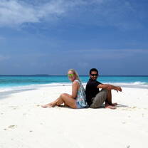 Maldives sandbank