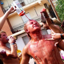 Shower off with some wine!