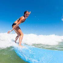 Surfer on Australia's East Coast 
