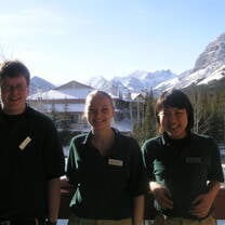 some of our staff in The Rockies