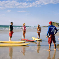 Learn to surf camp Australia Summer Program with Pacific Discovery