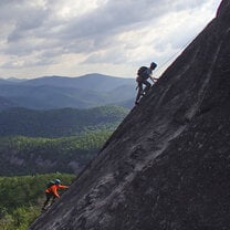 Rock Climbing with Outward Bound