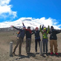 South America Volcano Hike