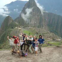 Trekking to Machu Picchu