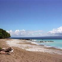 Costa Rica - View of the beach at Matapalu