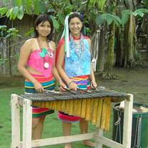 visiting an indigenous community in Ecuador