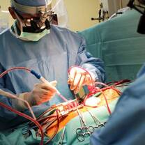 Cardiovascular Surgery placement shadowing