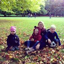 An Au Pair in Germany With Her Host Kids!