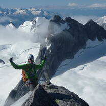 Alpine climbing