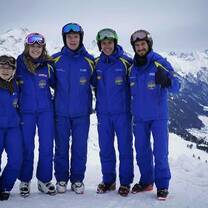 Teaching skiing in Austria