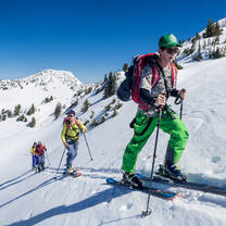 Touring in the backcountry at RIDGE @BurketKniveton