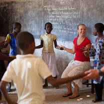 Work with children in Africa