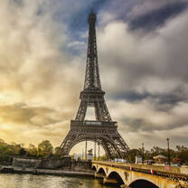 Eiffel Tower in Paris, France