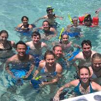 Snorkeling in Caye Caulker