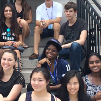 students at Emerson College