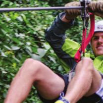Zip-lining