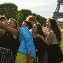 Selfie at the Eiffel Tower
