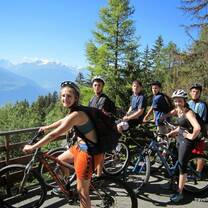 Biking in Switzerland 