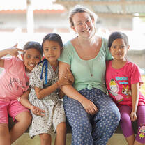 volunteer Programs Bali, teaching English to the children of Bali.