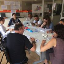 The March class in session