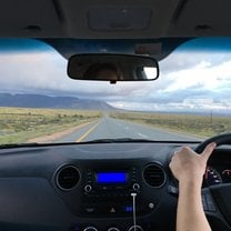 Road trips back from Namibia