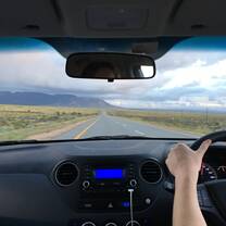 Road trips back from Namibia