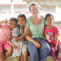volunteer Programs Bali, teaching English to the children of Bali.