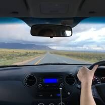 Road trips back from Namibia