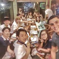 Hanging out with friends