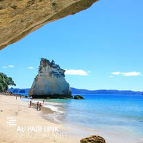 Cathedral Cove in New Zealand aka Narnia