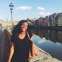 Ponte Vecchio and Me. 